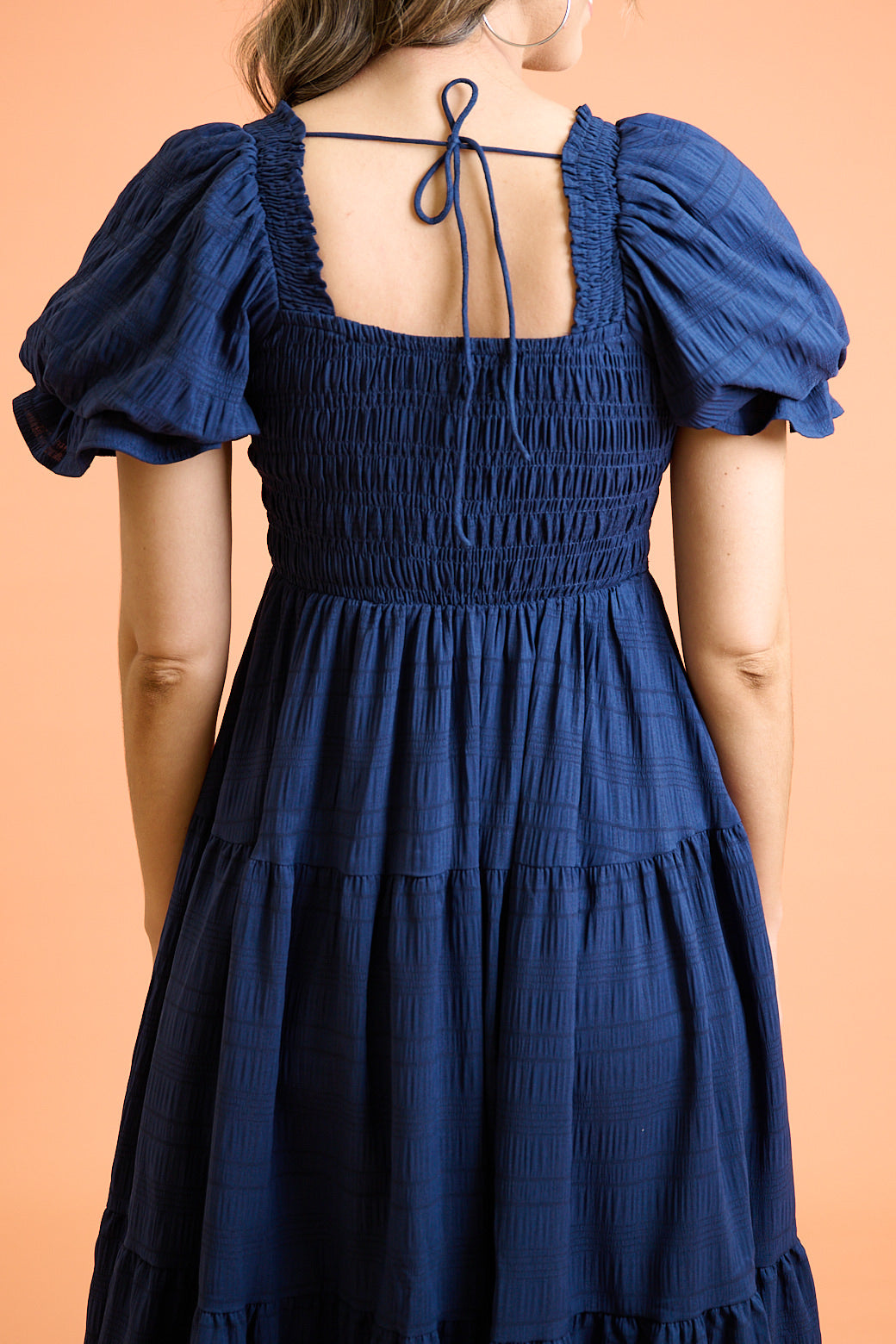 Savannah Midi Dress Blue White Stripe  Orange Sherbet – Orange Sherbet  Boutique