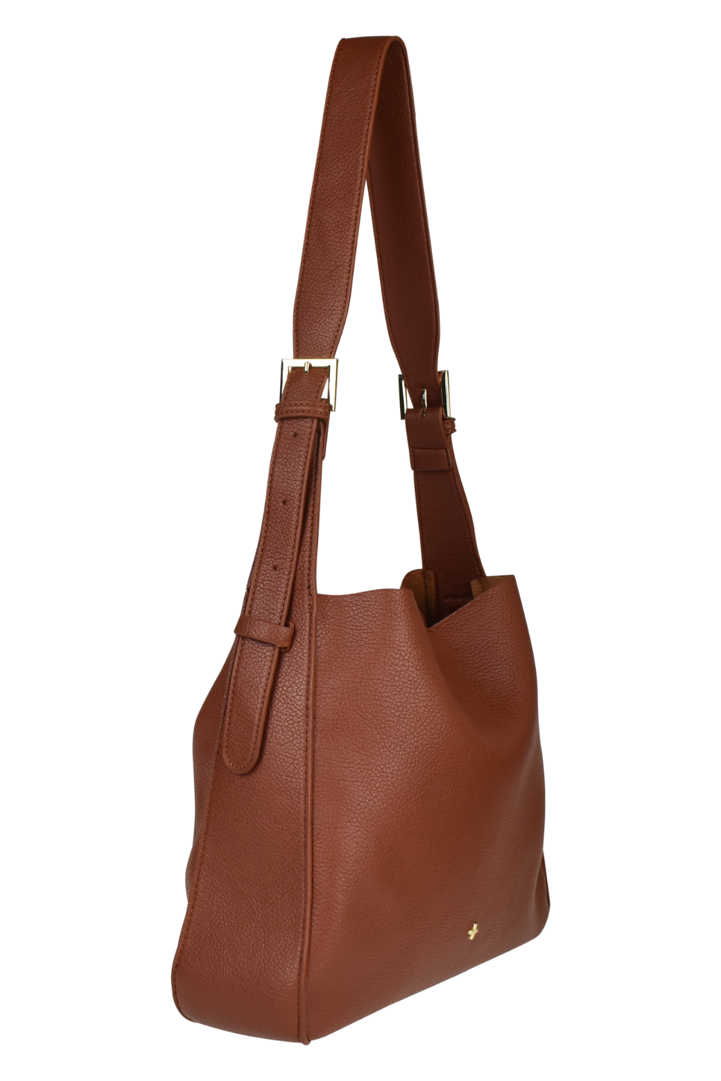 Peta + Jain Otto Slouch Bucket Bag Tan