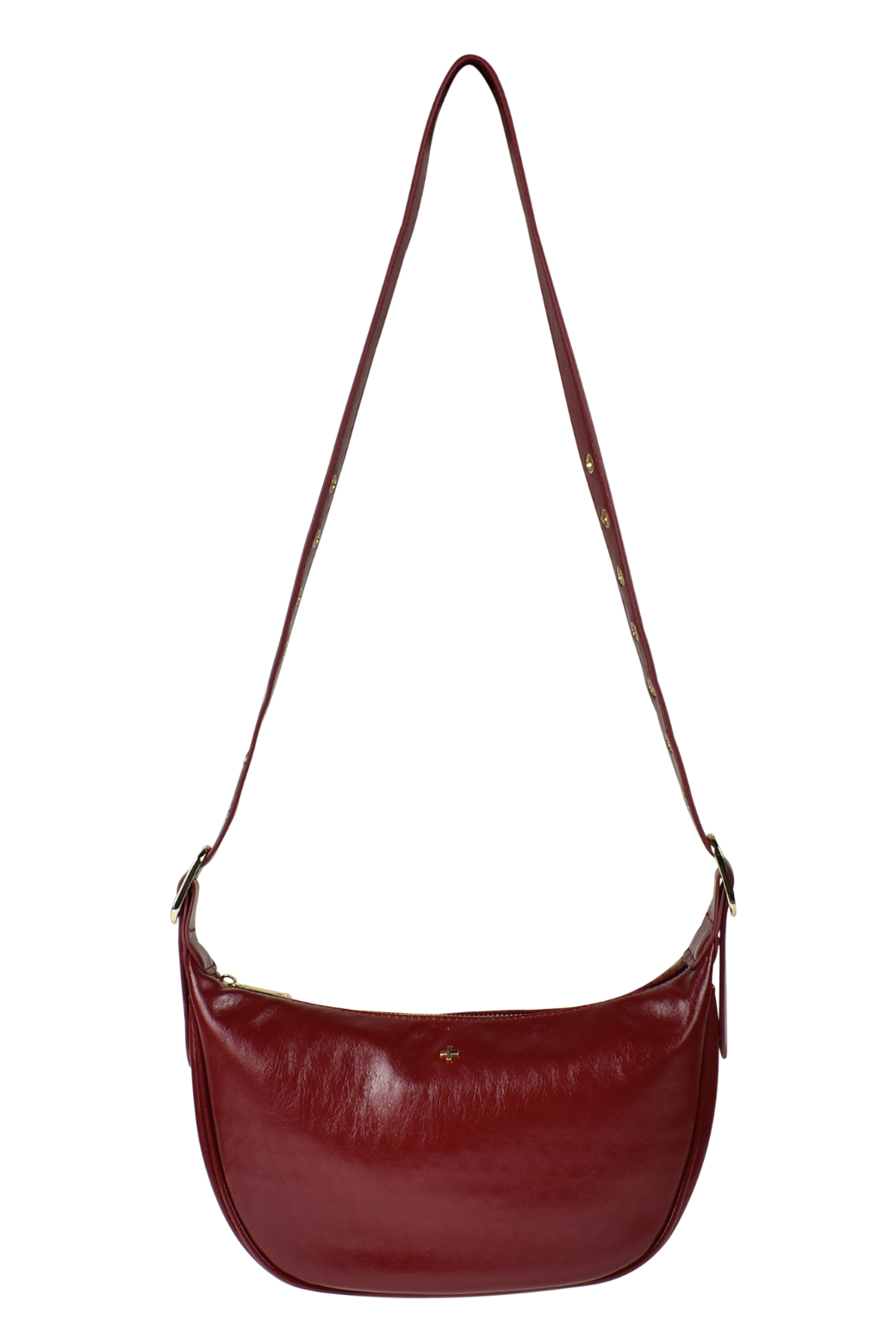 Peta + Jain Rollins Slouch Crossbody Bag Cherry