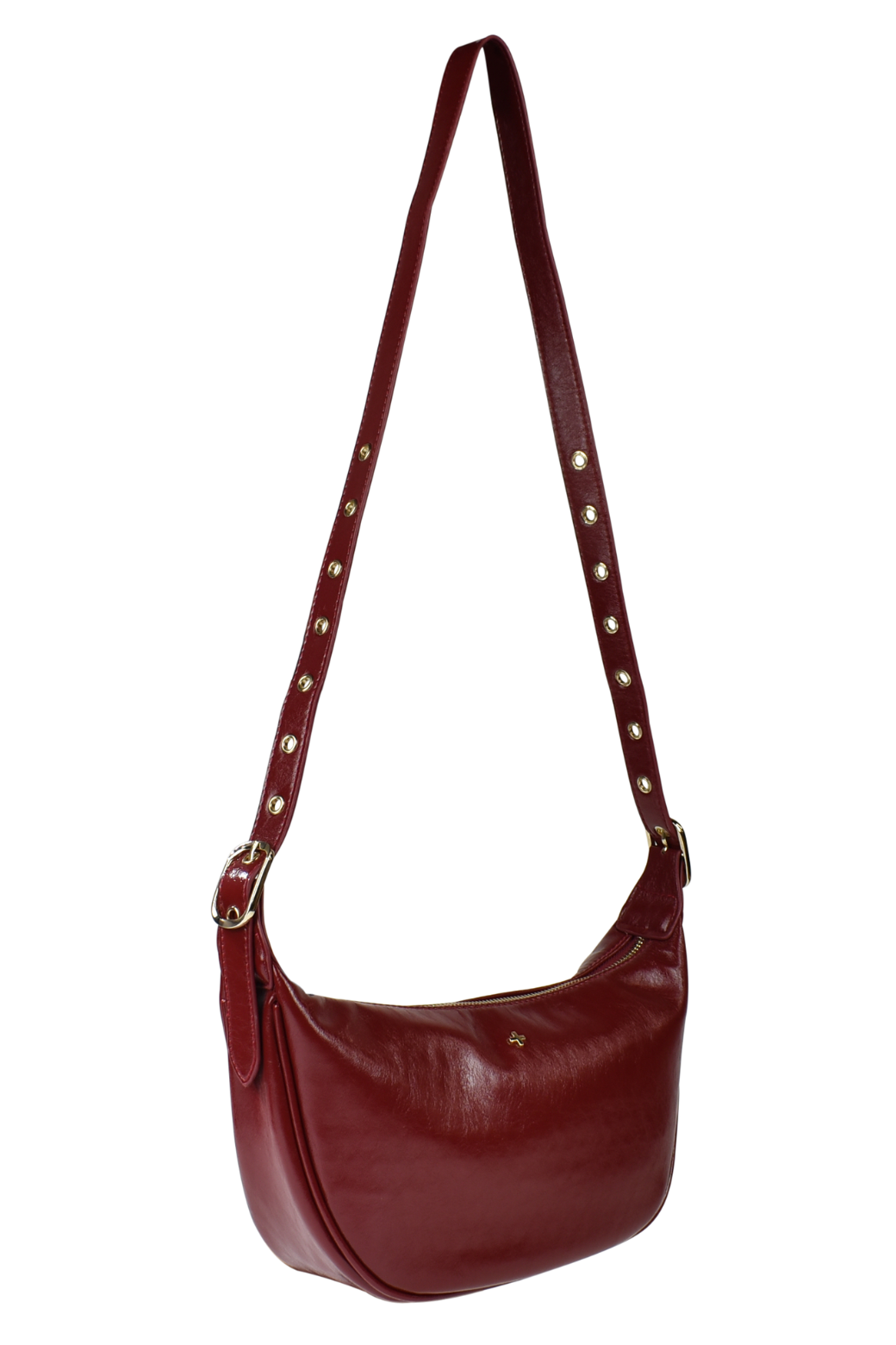 Peta + Jain Rollins Slouch Crossbody Bag Cherry