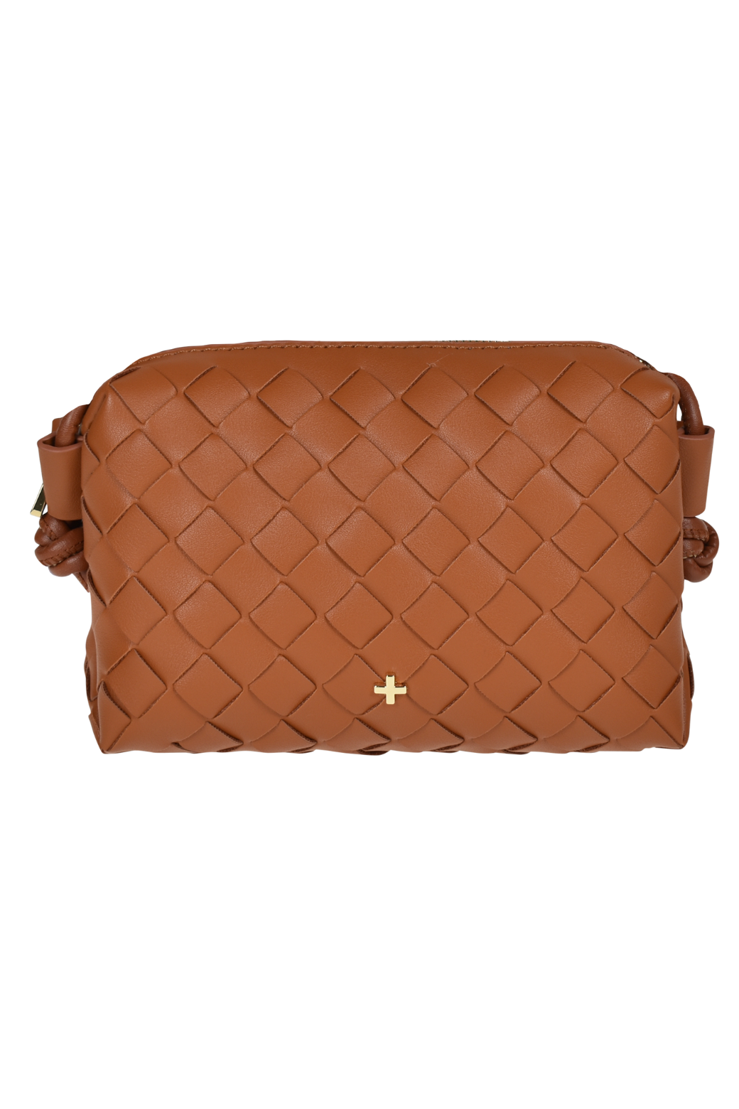 Peta + Jain Xena Woven Crossbody Bag Tan