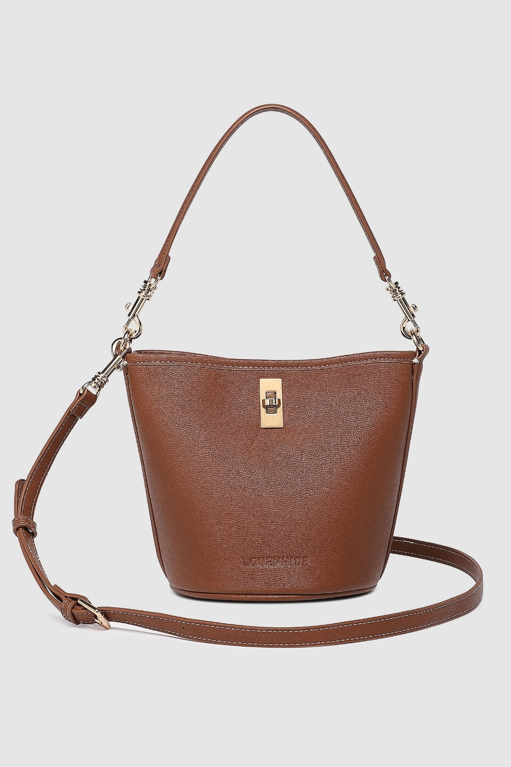 Louenhide Saba Bucket Bag Tan