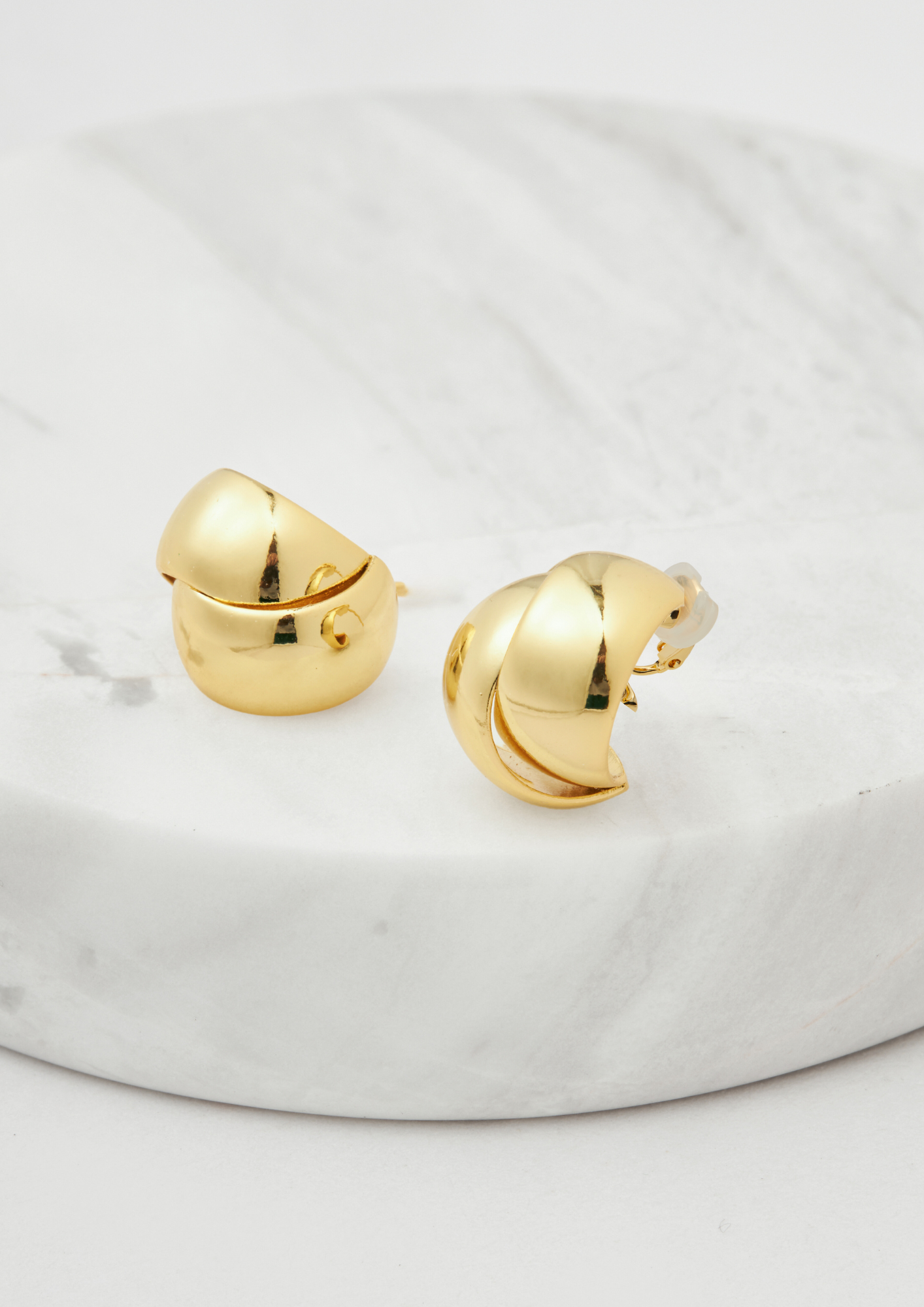 Zafino Jessie Earring Gold CLIP ON