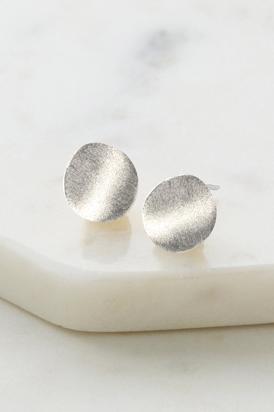 Zafino Aria Earring Brushed Silver