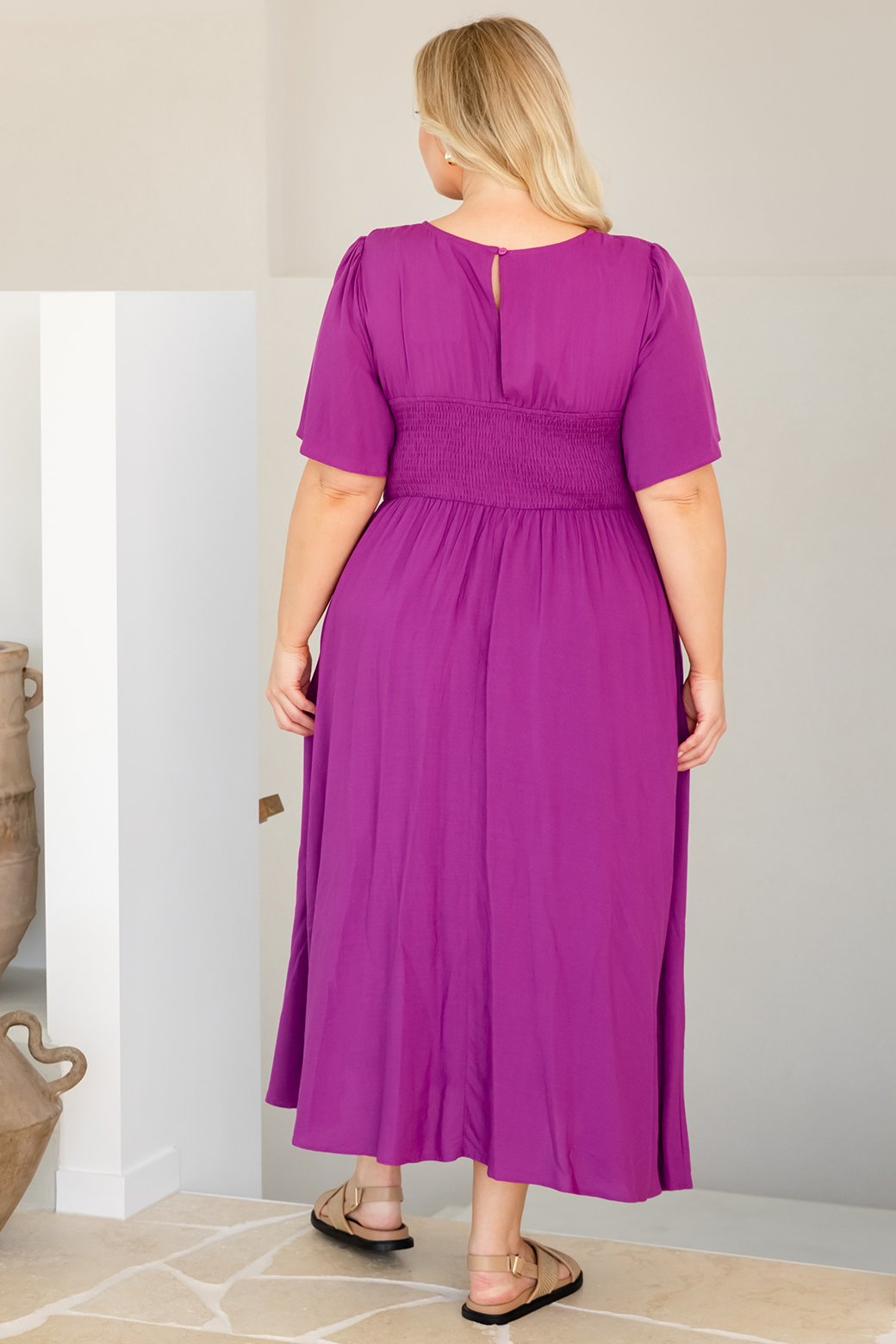 Annalee Midi Dress Orchid