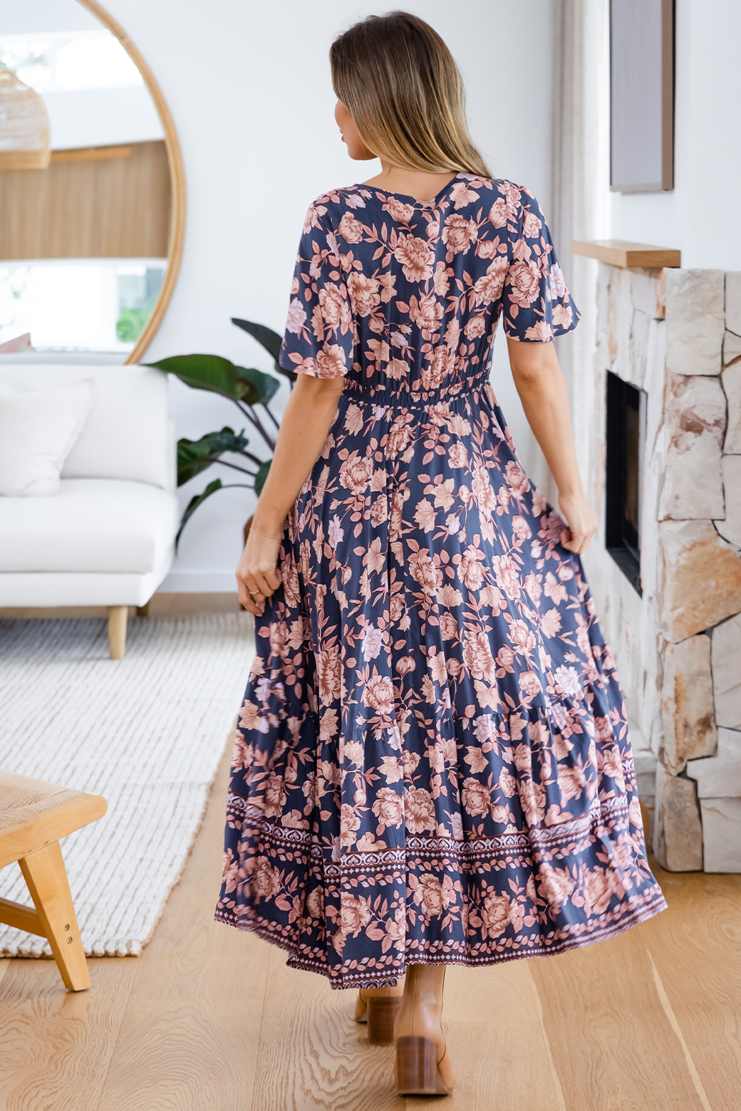 Bethany Maxi Dress Chelsea Print