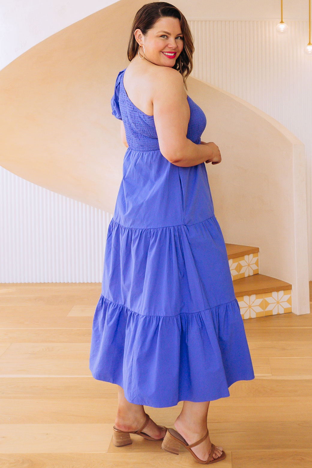 Periwinkle blue sales maxi dress