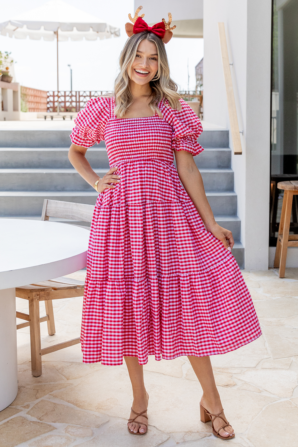 FarrahPuffSleeveMidiDressRedGingham_1.png