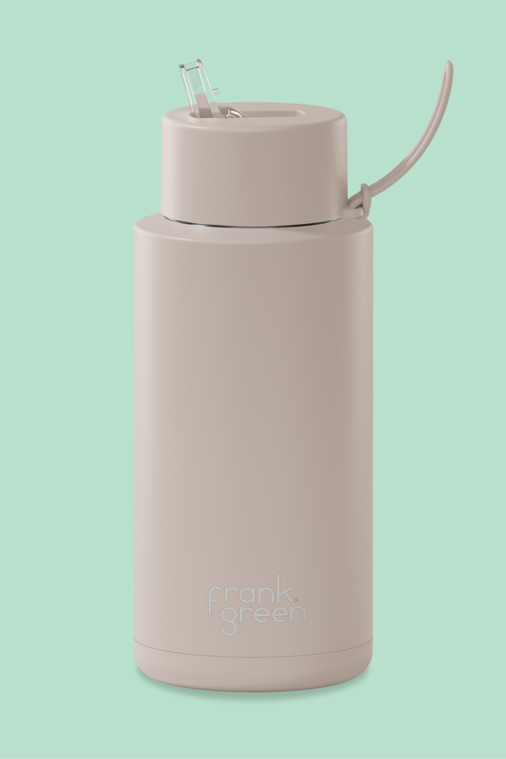 Frank Green Ceramic Reusable Bottle 1L Moon Dust