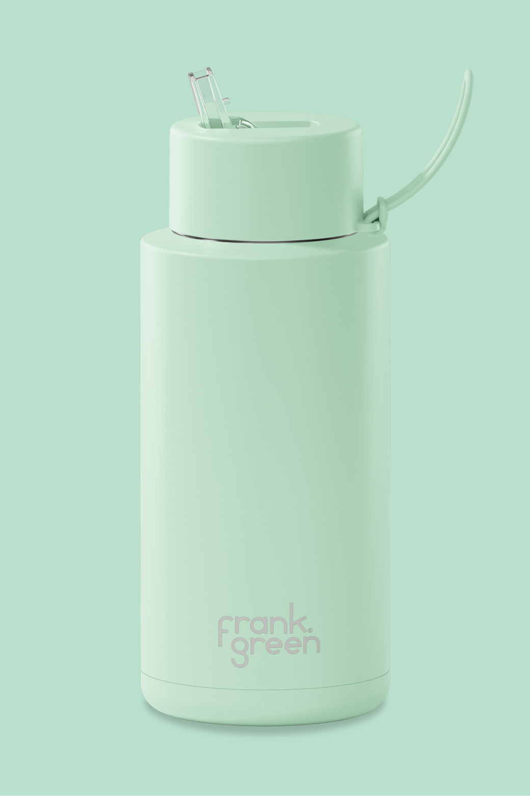 Frank Green Ceramic Reusable Bottle 1L Mint Gelato