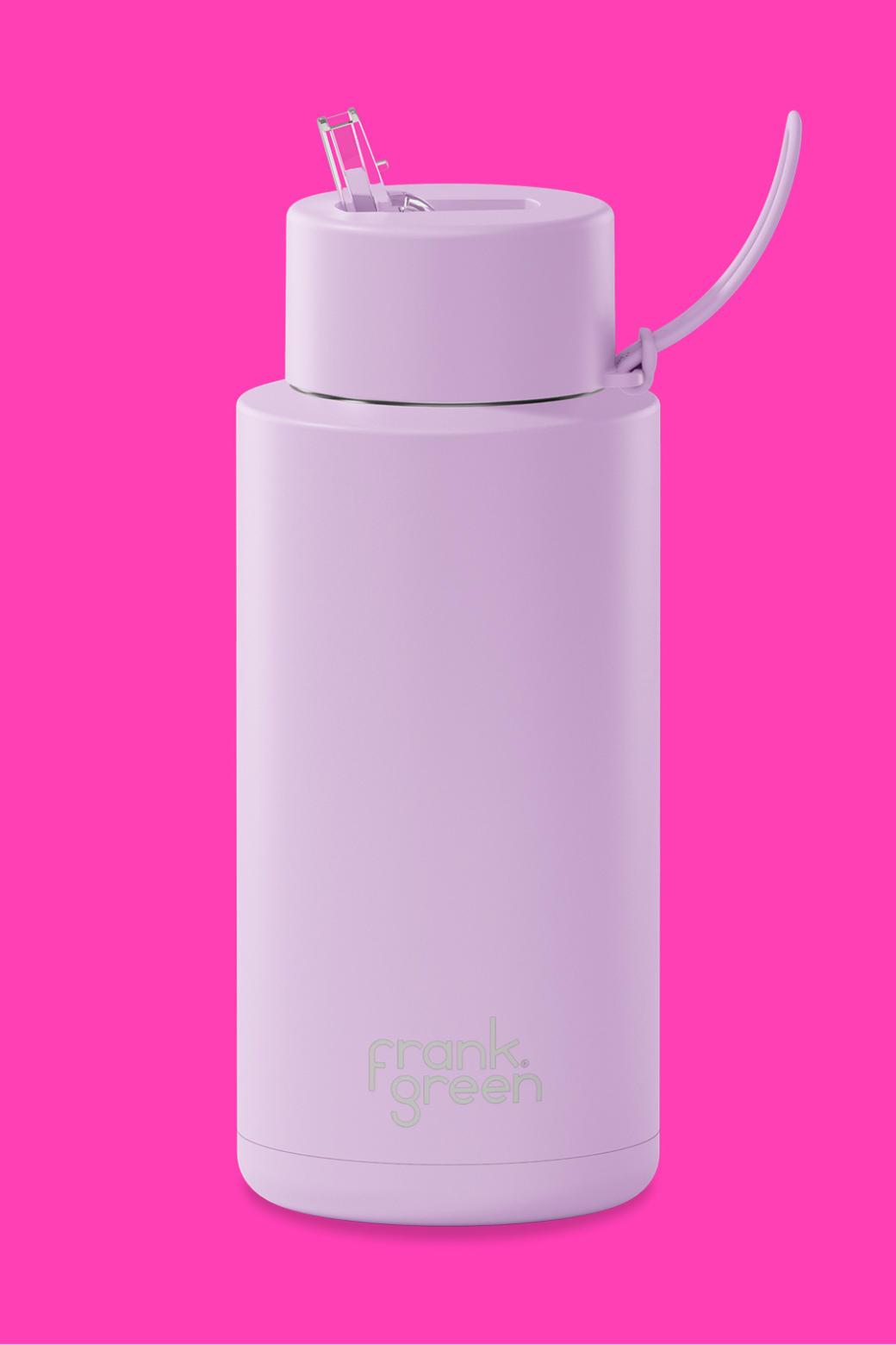 Frank Green Ceramic Reusable Bottle 1L Lilac Haze