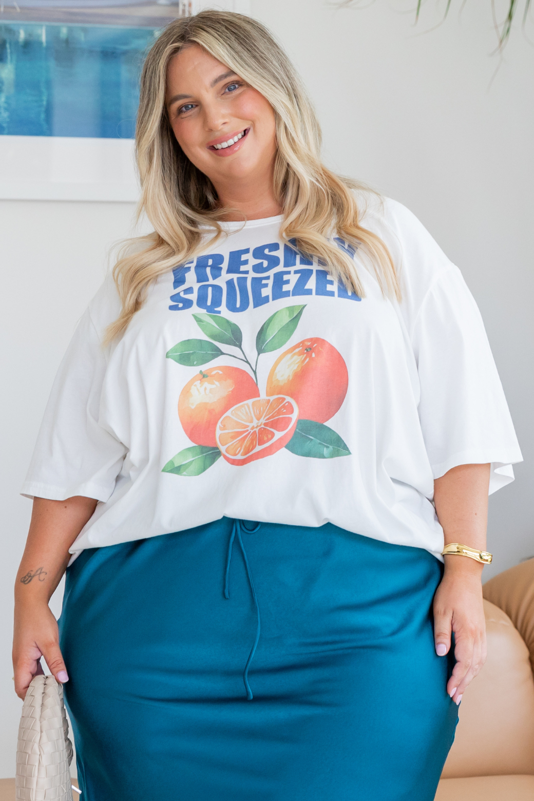 Freshly Squeezed Oranges Graphic Tee