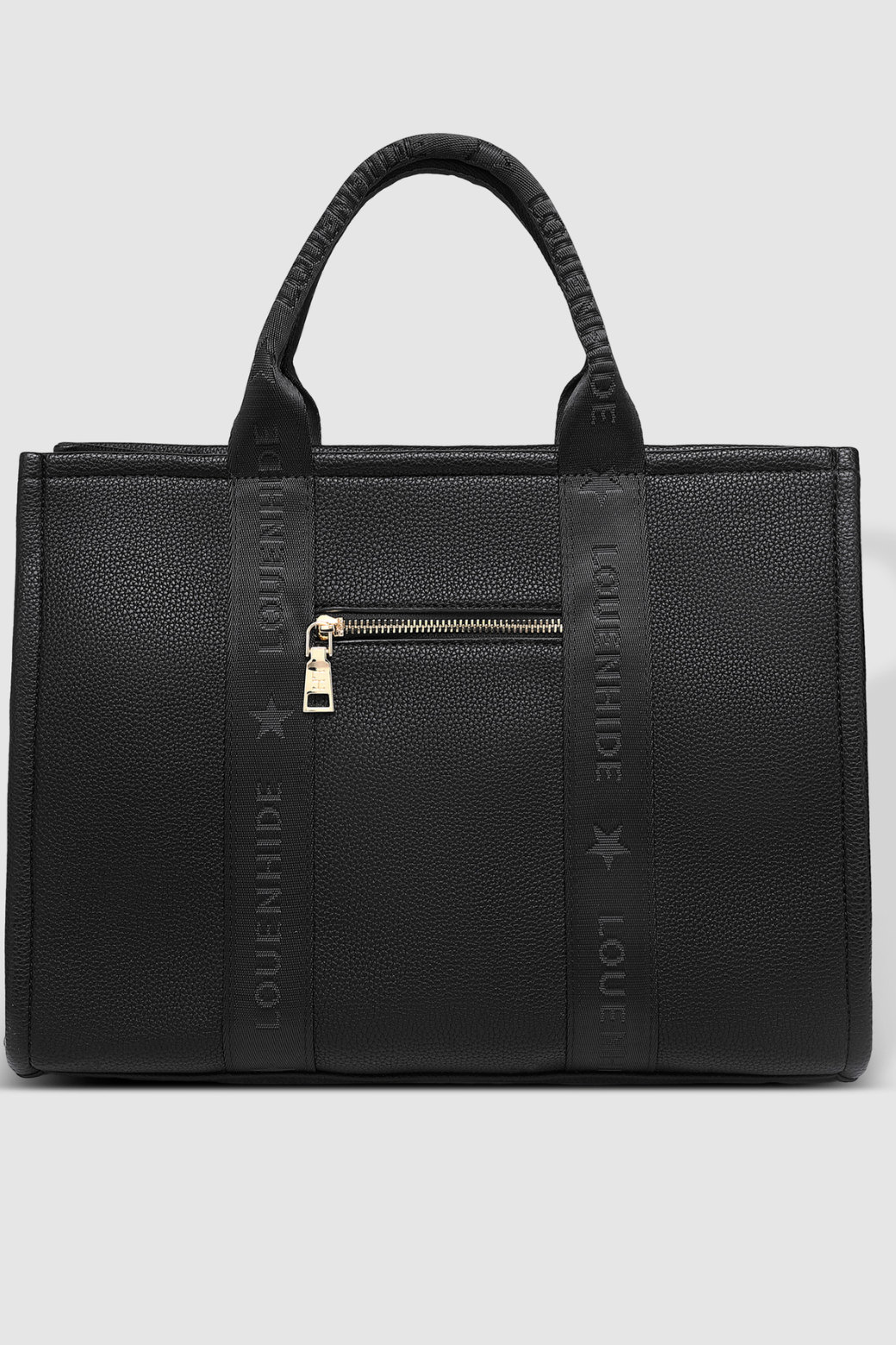 Louenhide Manhattan Logo Tote Bag Black