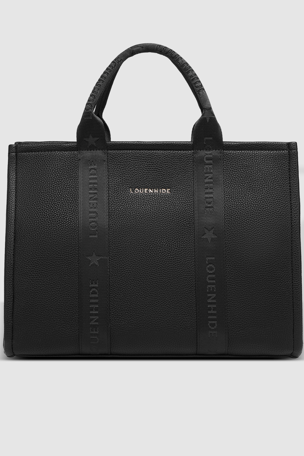 Louenhide Manhattan Logo Tote Bag Black