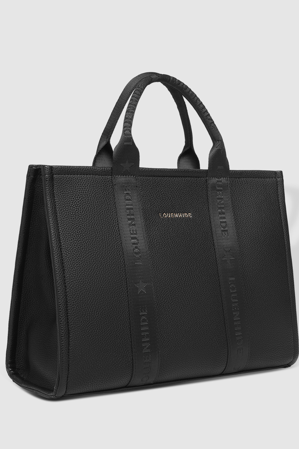 Louenhide Manhattan Logo Tote Bag Black