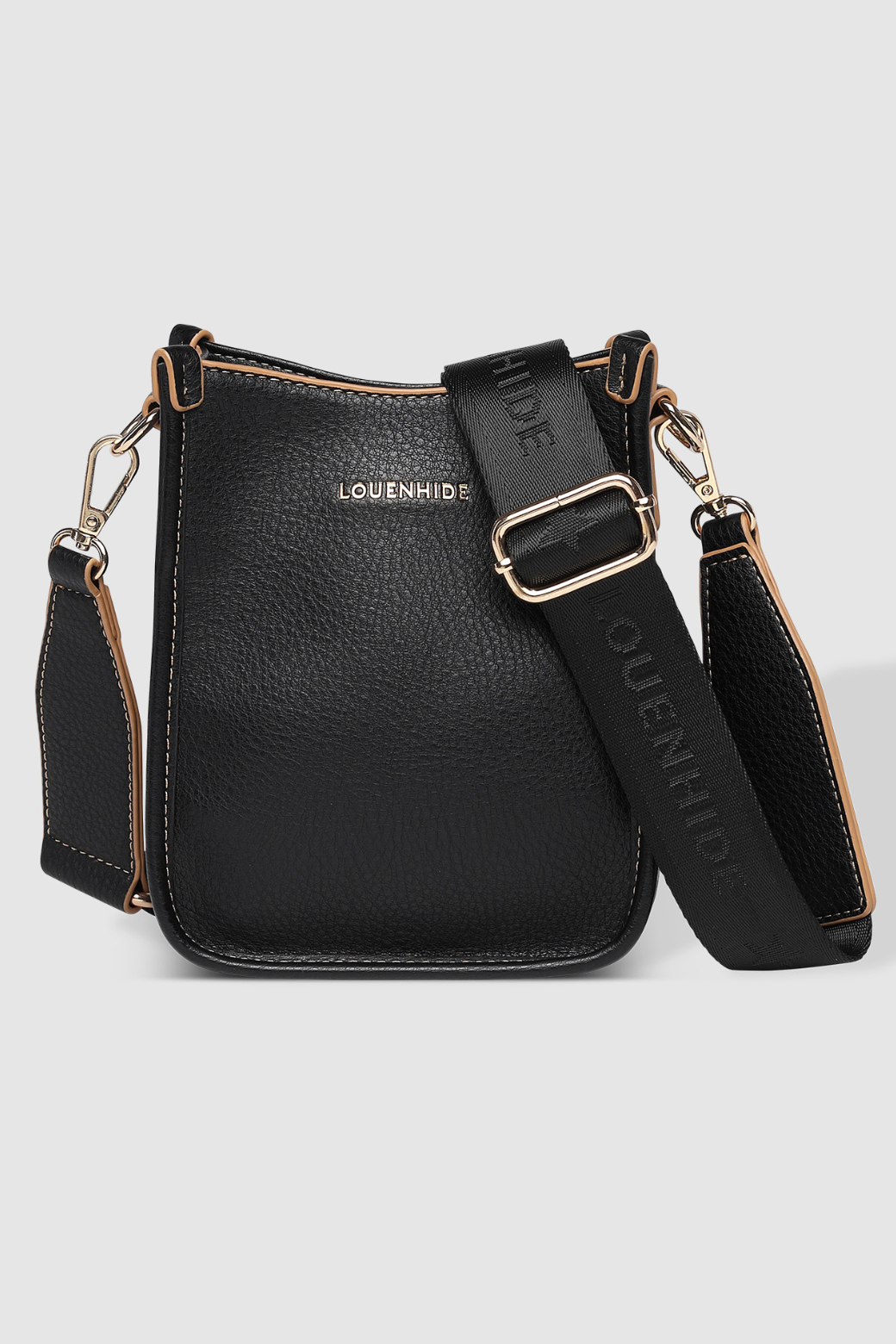 Louenhide Parker Phone Crossbody Bag Black