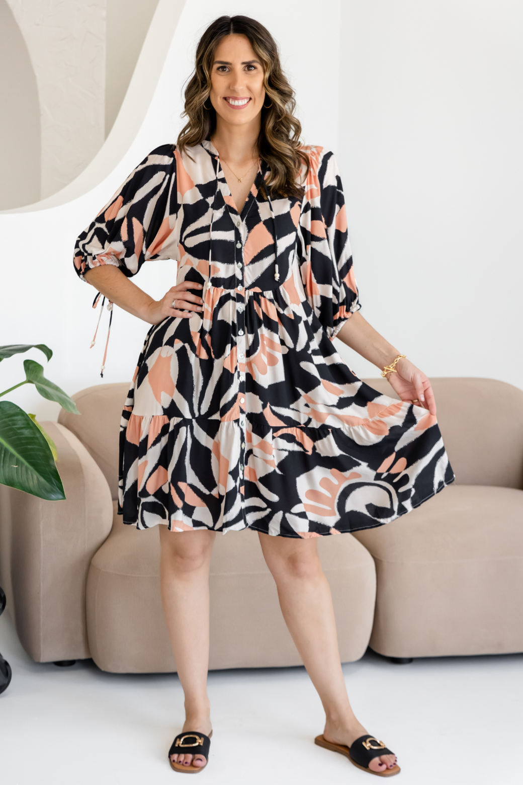 Paige Dress Charlotte Print