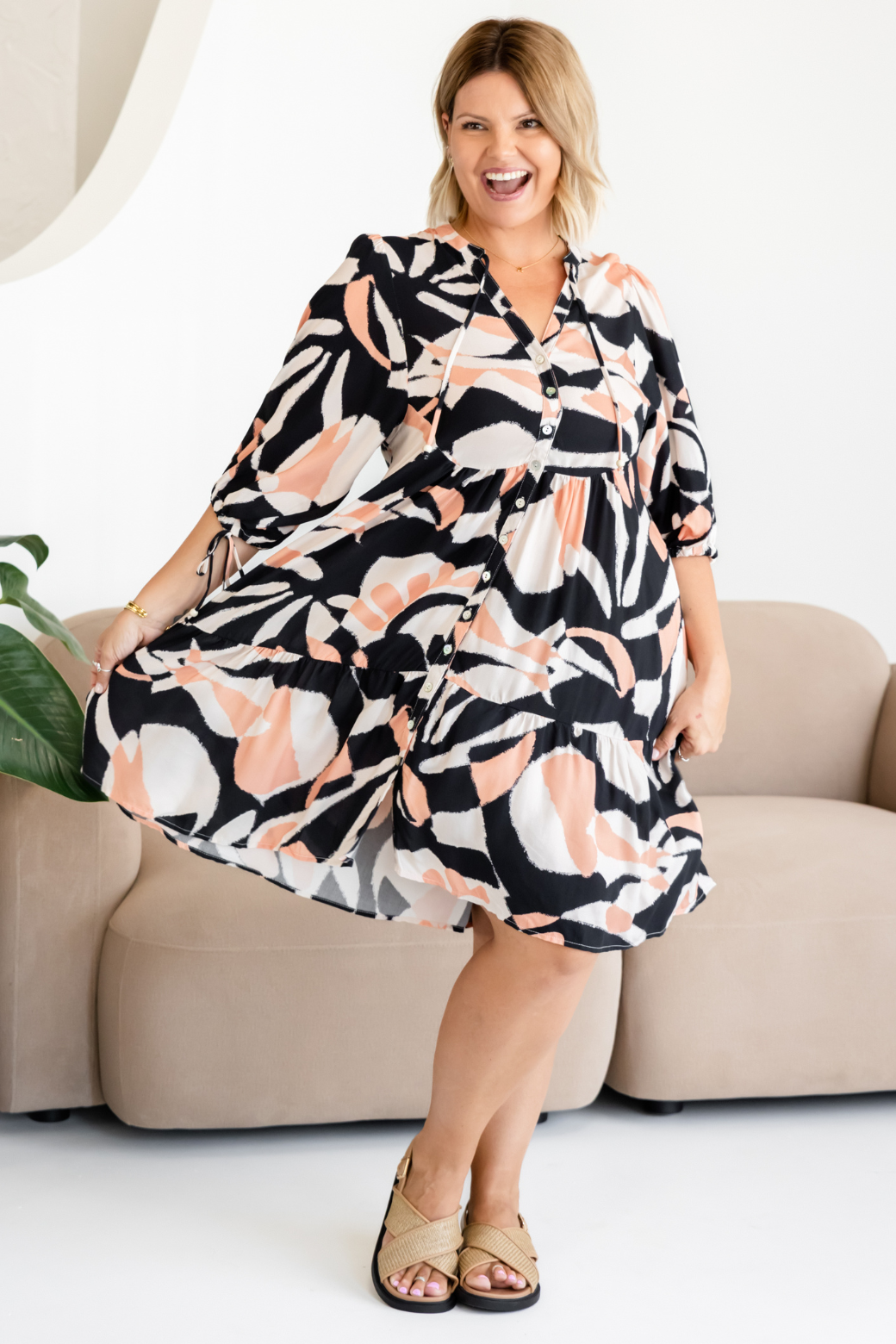 Paige Dress Charlotte Print