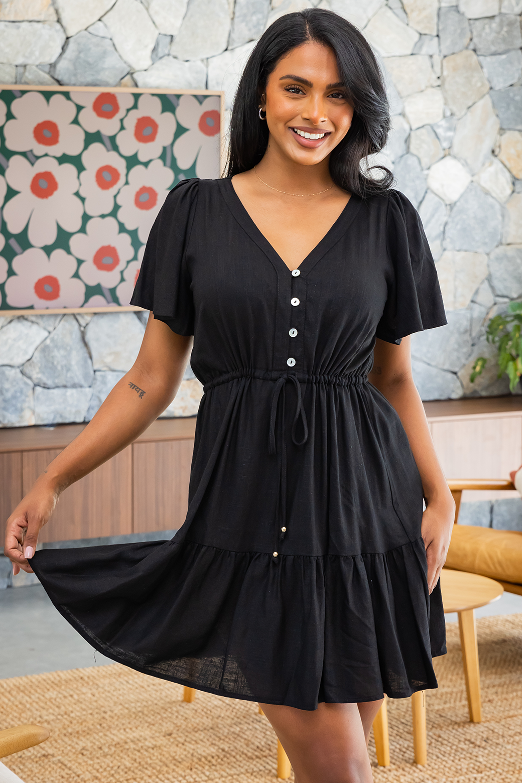 Tamsin Dress Black