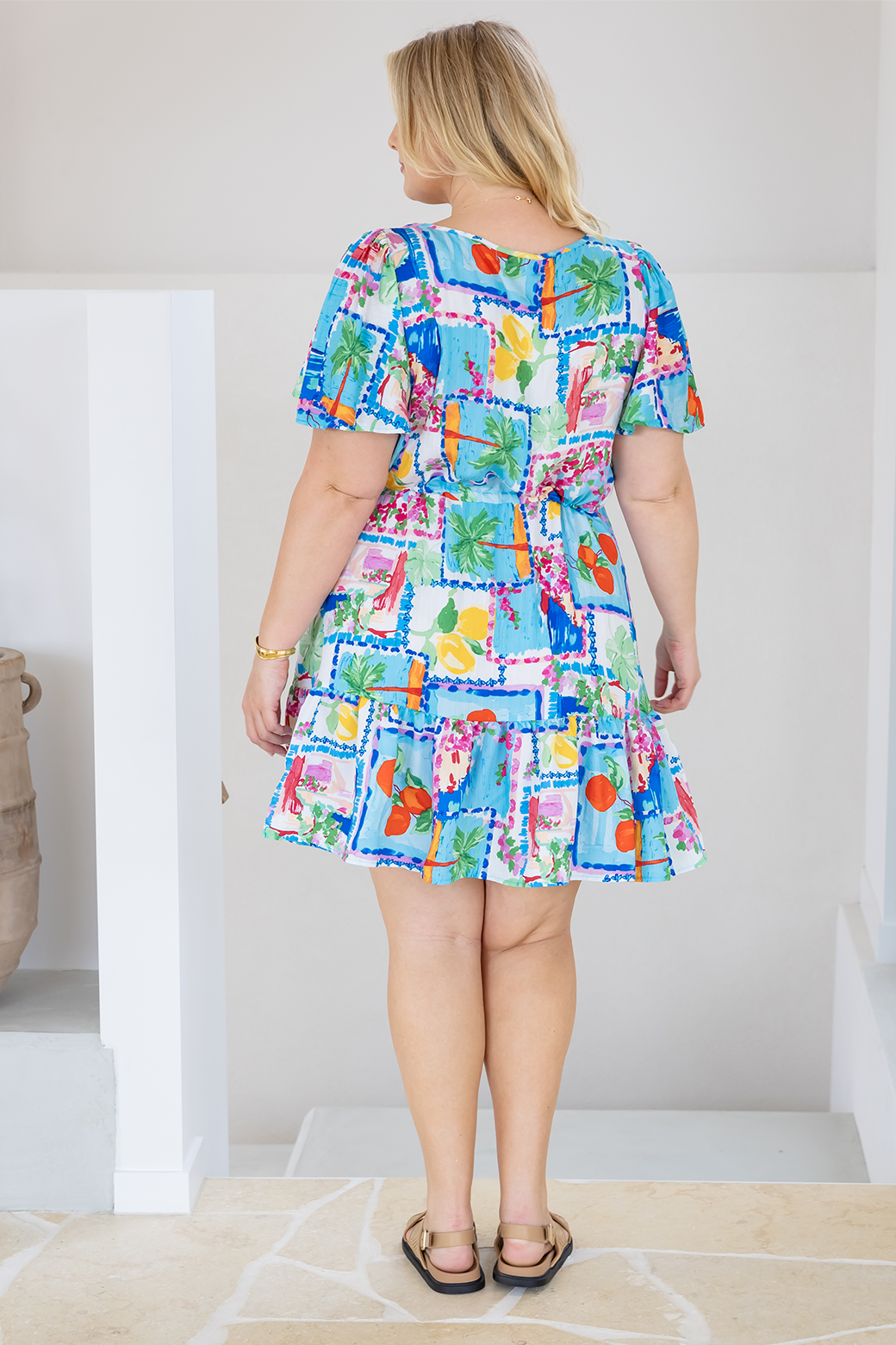 Tamsin Dress Eleni Print