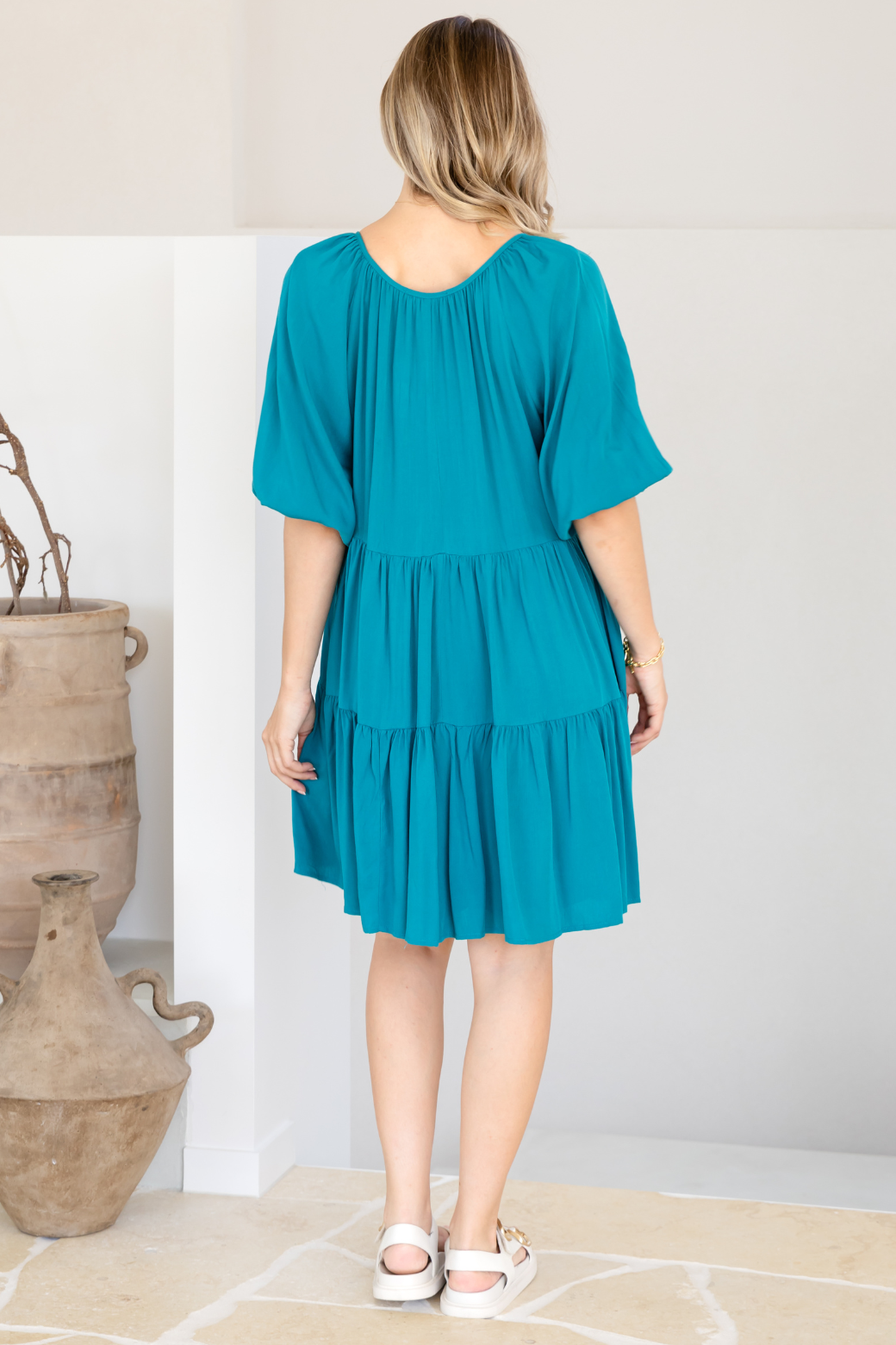 Venus Dress Deep Teal