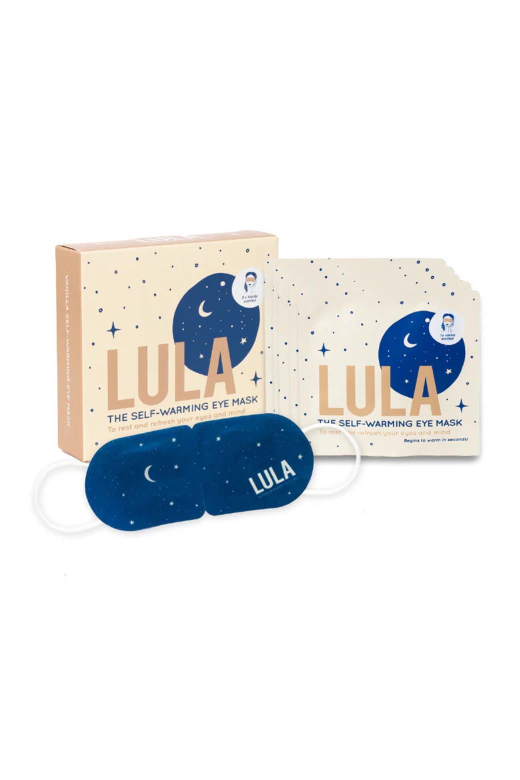 Lula Eye Mask Vanilla 5 Pack